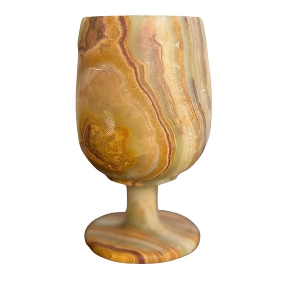 Handmade Marble Goblet - Picture 1 of 6